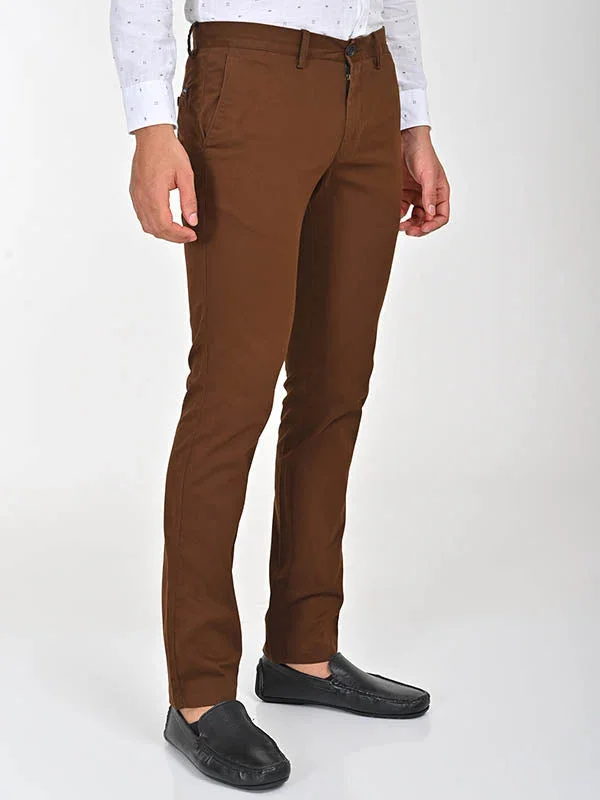 Men's Brooklyn Fit Cotton Stretch Trousers - Image 22