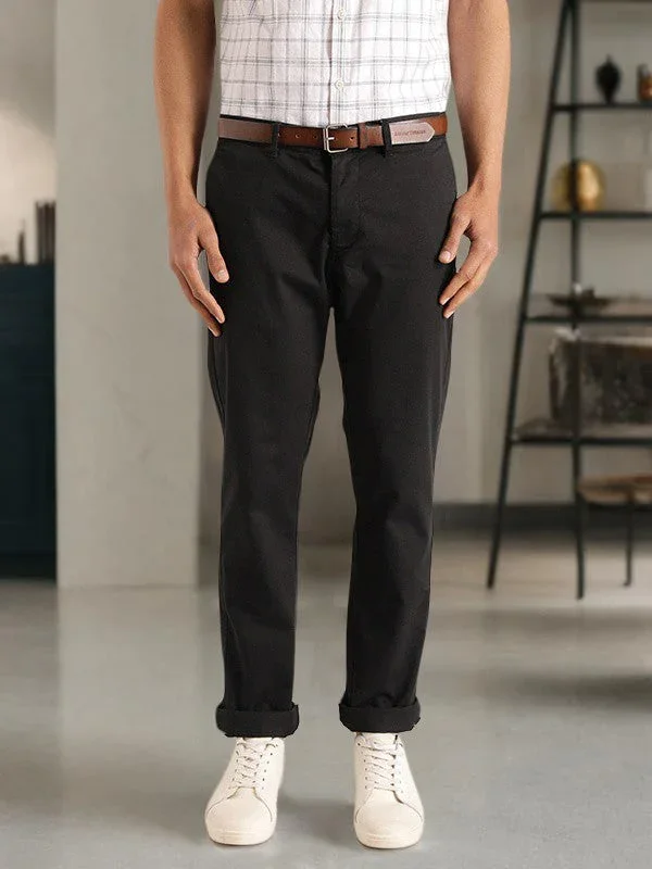 Men's Brooklyn Fit Cotton Stretch Trousers - Image 13