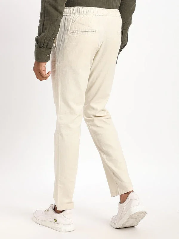 Men's Brooklyn Fit Cotton Stretch Trousers - Image 9