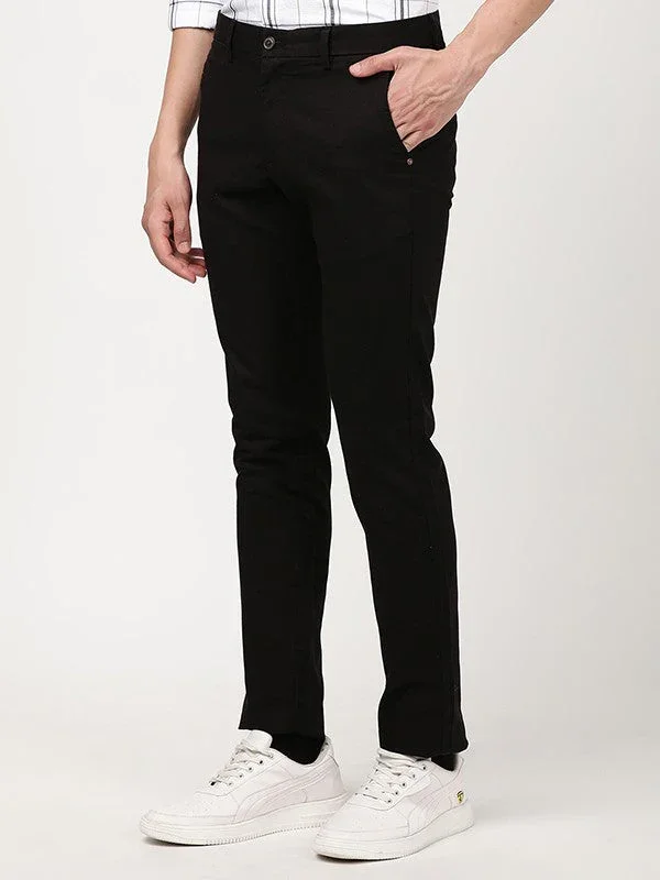 Men's Brooklyn Fit Cotton Stretch Trousers - Image 12
