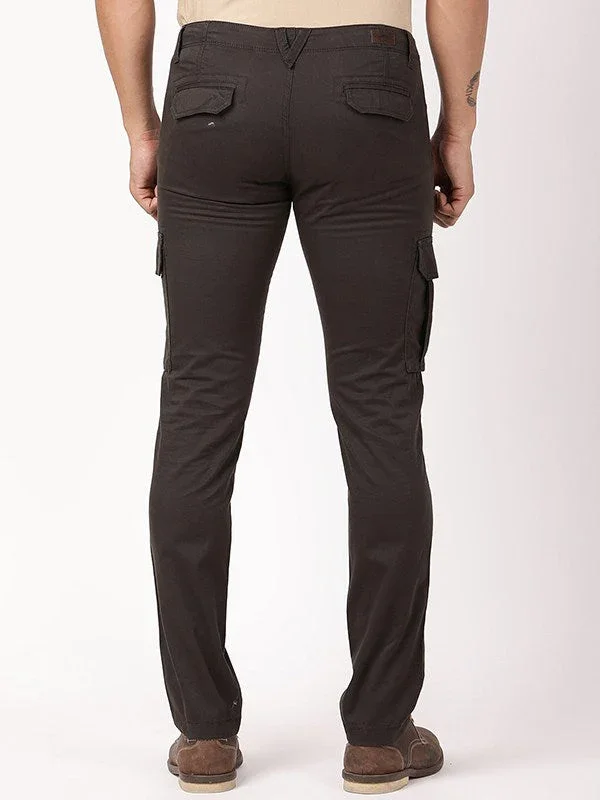Men's Brooklyn Fit Cotton Stretch Trousers - Image 9
