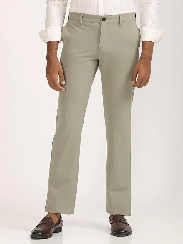 Men's Brooklyn Fit Cotton Stretch Trousers - Image 5