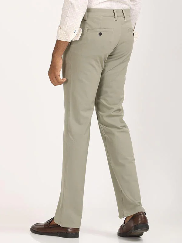 Men's Brooklyn Fit Cotton Stretch Trousers - Image 8