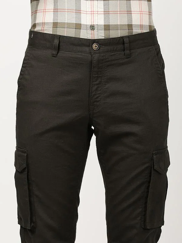 Men's Brooklyn Fit Cotton Stretch Trousers - Image 3