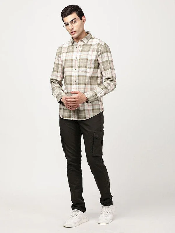 Men's Brooklyn Fit Cotton Stretch Trousers - Image 4