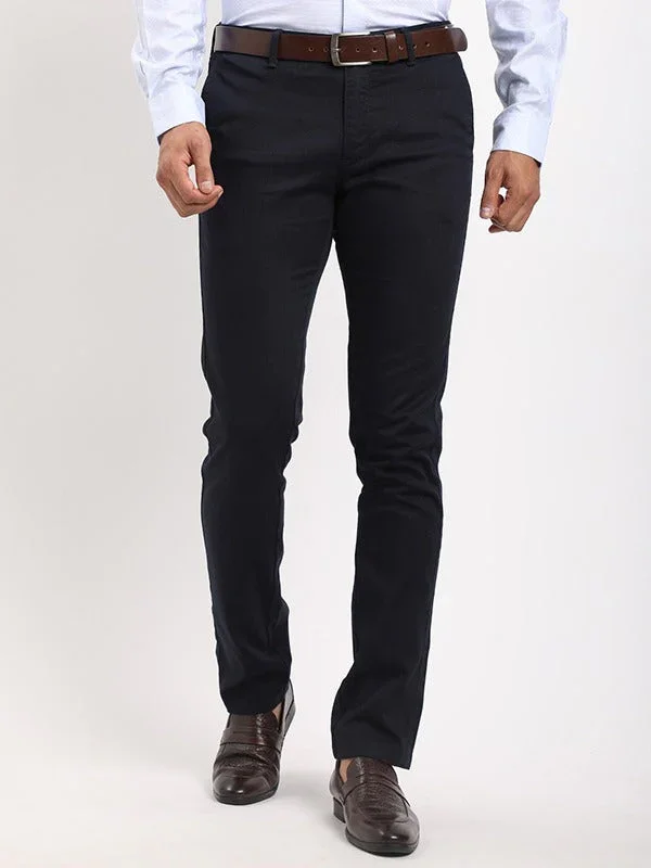 Men's Brooklyn Fit Cotton Stretch Trousers - Image 11