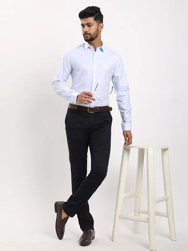 Men's Brooklyn Fit Cotton Stretch Trousers - Image 15