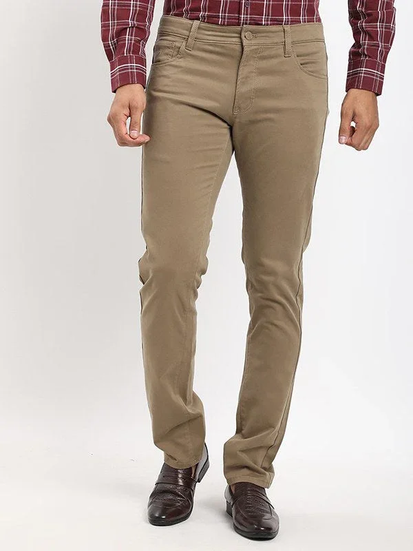 Men's Brooklyn Fit Cotton Stretch Trousers