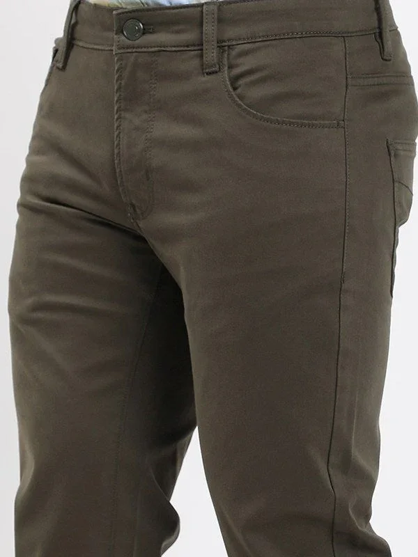 Men's Brooklyn Fit Cotton Stretch Trousers - Image 13