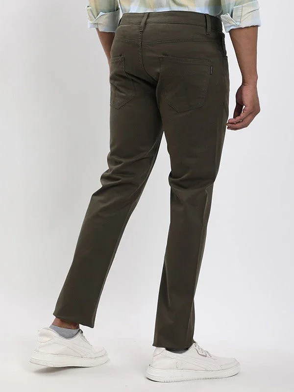 Men's Brooklyn Fit Cotton Stretch Trousers - Image 14