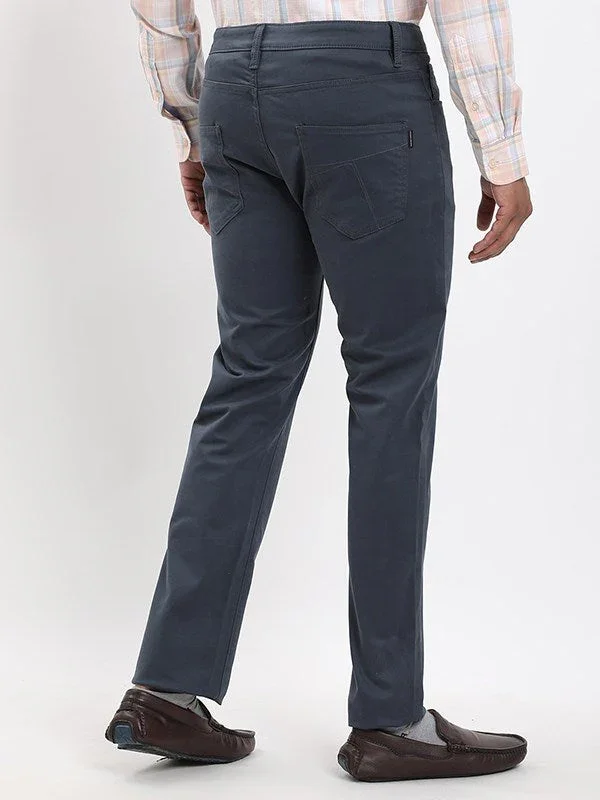 Men's Brooklyn Fit Cotton Stretch Trousers - Image 9