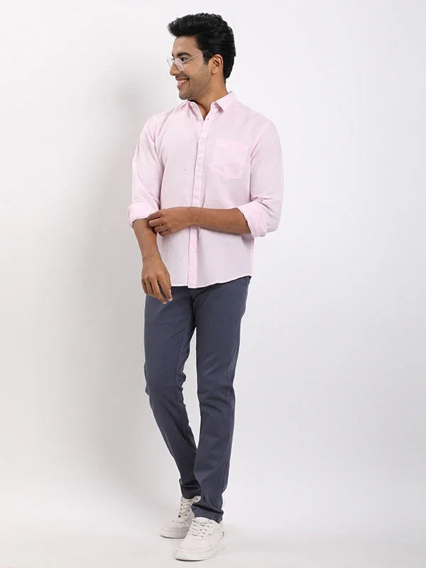 Men's Brooklyn Fit Cotton Stretch Trousers - Image 10