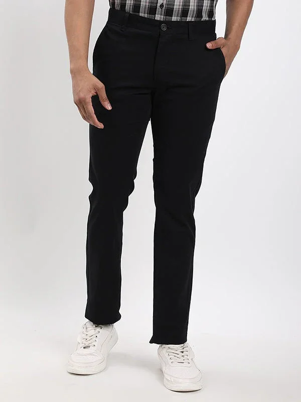 Men's Brooklyn Fit Cotton Stretch Trousers - Image 11