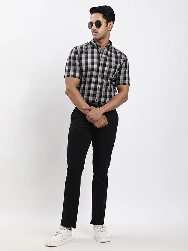 Men's Brooklyn Fit Cotton Stretch Trousers - Image 15
