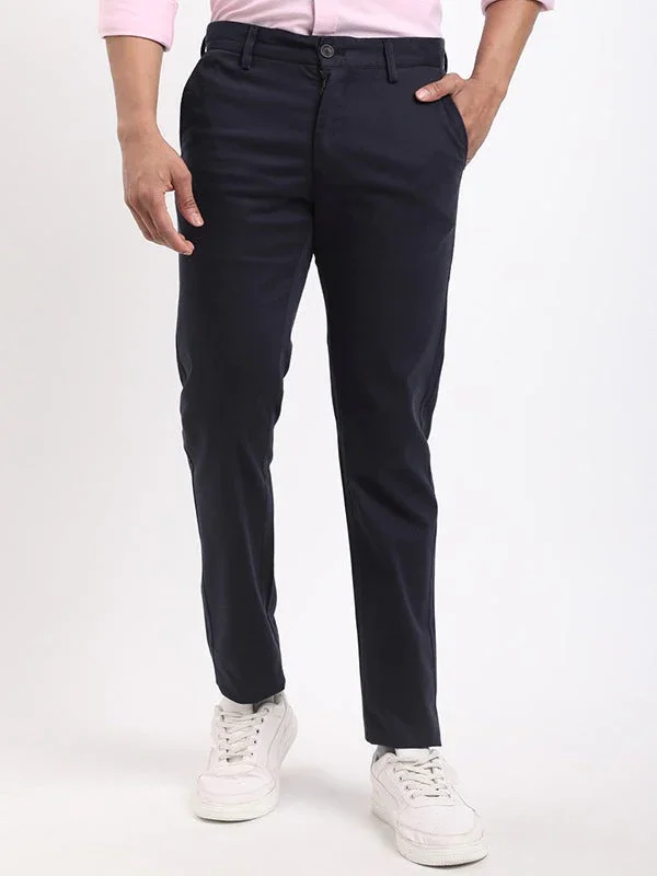 Men's Brooklyn Fit Cotton Stretch Trousers - Image 11