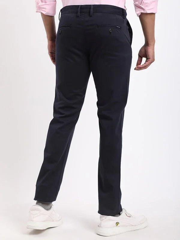 Men's Brooklyn Fit Cotton Stretch Trousers - Image 14