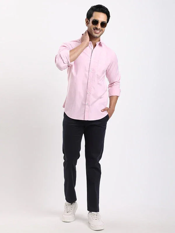 Men's Brooklyn Fit Cotton Stretch Trousers - Image 15