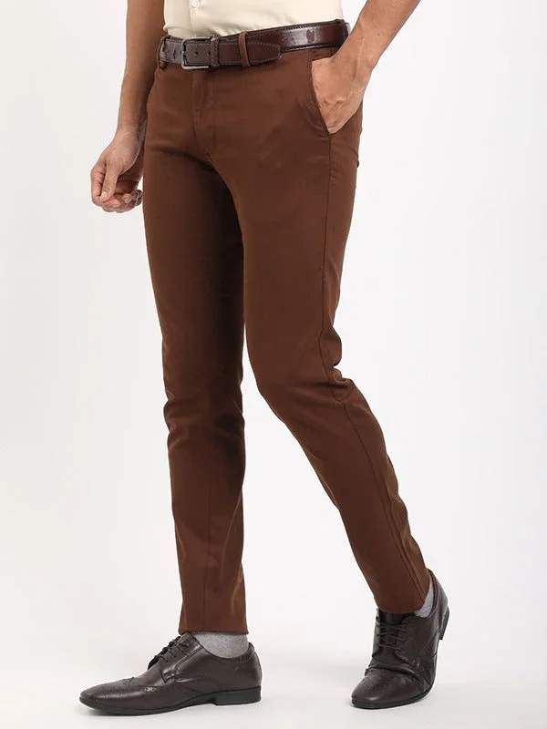 Men's Brooklyn Fit Cotton Stretch Trousers - Image 22