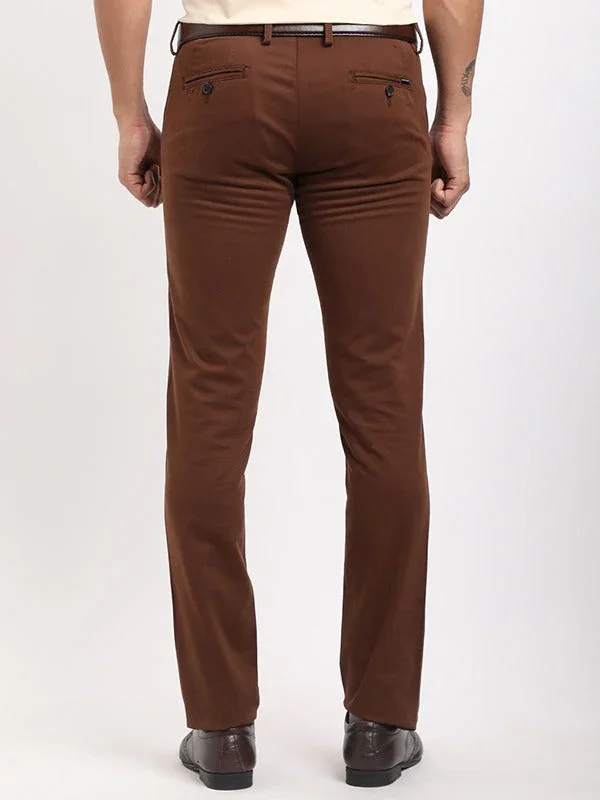 Men's Brooklyn Fit Cotton Stretch Trousers - Image 24