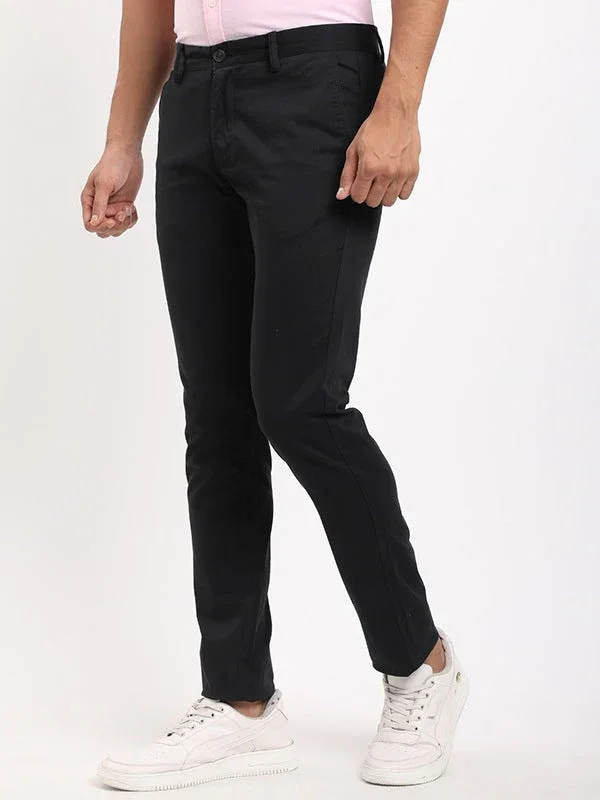 Men's Brooklyn Fit Cotton Stretch Trousers - Image 27