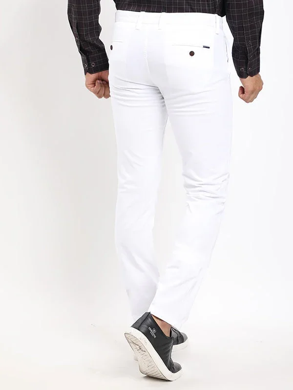Men's Brooklyn Fit Cotton Stretch Trousers - Image 14