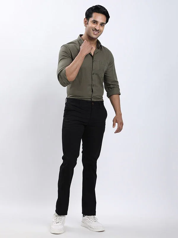 Men's Brooklyn Fit Cotton Stretch Trousers - Image 20