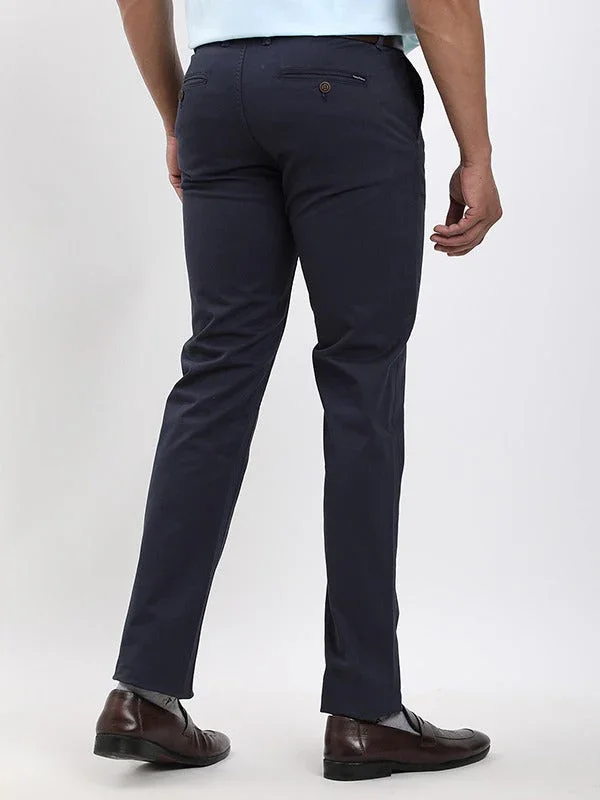 Men's Brooklyn Fit Cotton Stretch Trousers - Image 4