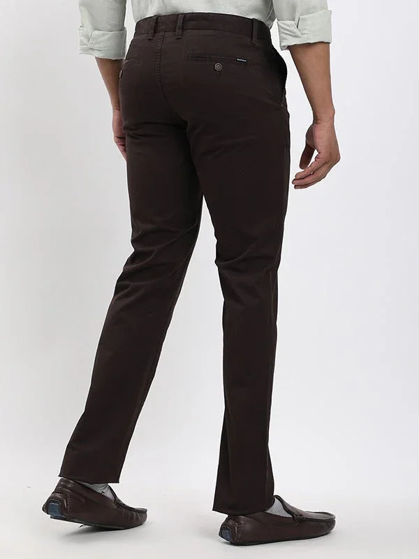Men's Brooklyn Fit Cotton Stretch Trousers - Image 9