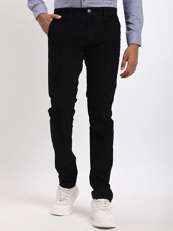 Men's Brooklyn Fit Cotton Stretch Trousers - Image 6