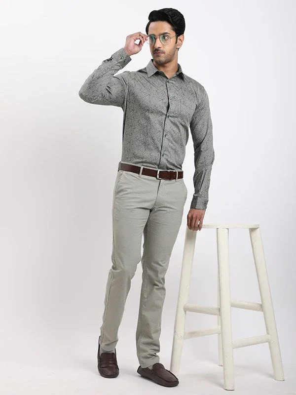 Men's Brooklyn Fit Cotton Stretch Trousers - Image 10