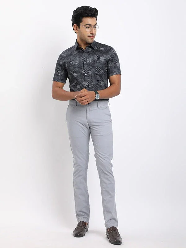 Men's Brooklyn Fit Cotton Stretch Trousers - Image 15