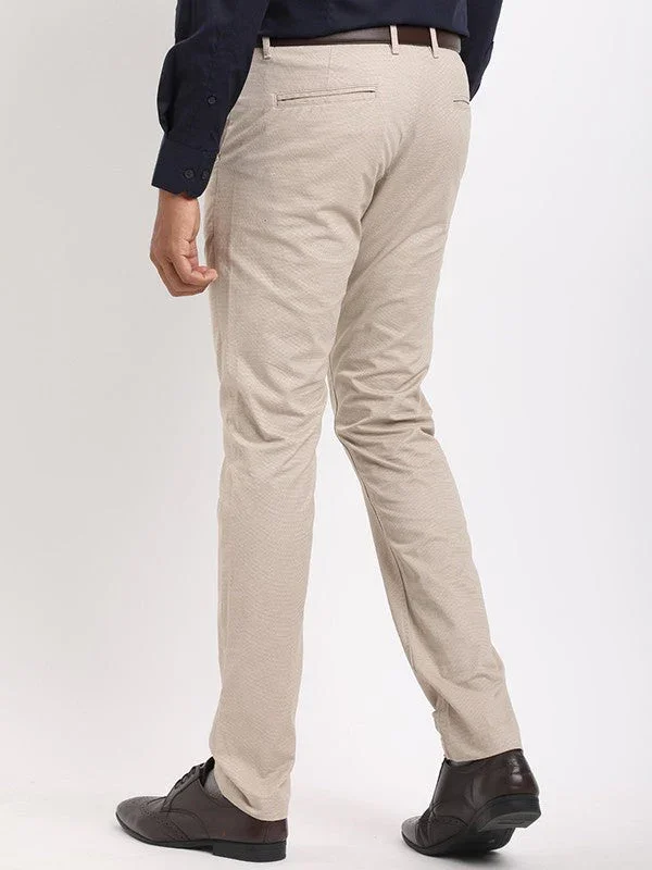 Men's Brooklyn Fit Cotton Stretch Trousers - Image 4
