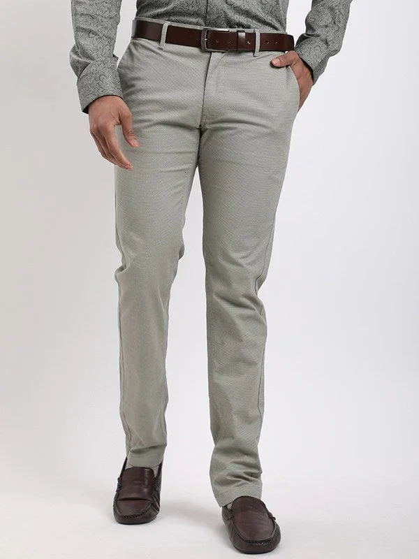 Men's Brooklyn Fit Cotton Stretch Trousers - Image 6