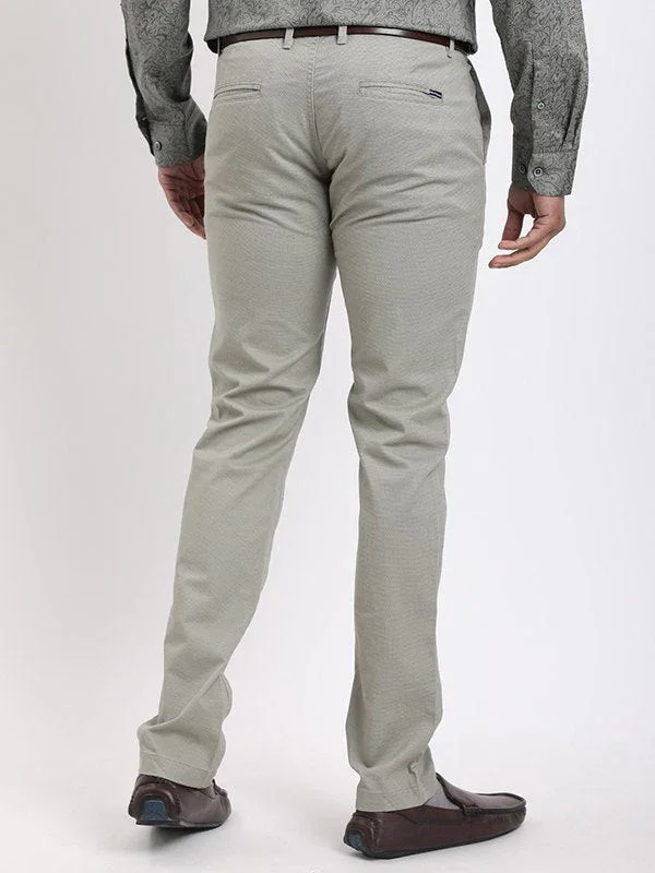 Men's Brooklyn Fit Cotton Stretch Trousers - Image 9