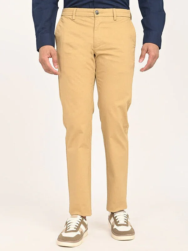 Men's Brooklyn Fit Cotton Stretch Trousers