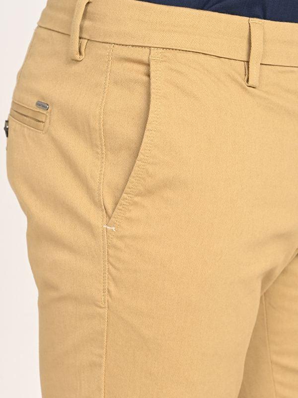 Men's Brooklyn Fit Cotton Stretch Trousers - Image 3