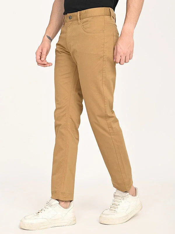 Men's Brooklyn Fit Cotton Stretch Trousers - Image 17