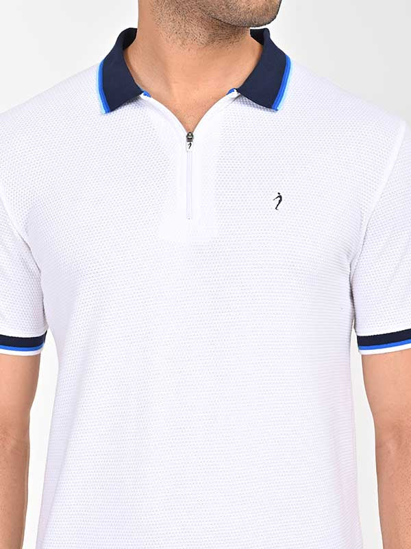Men's Solid Polo T-Shirt - Image 3