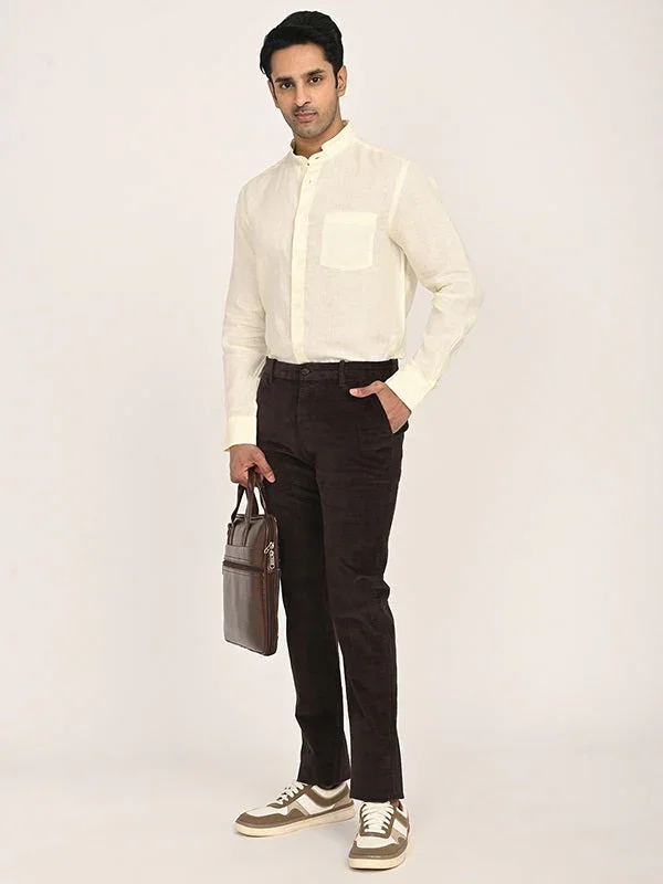 Men's Brooklyn Fit Cotton Trousers - Image 10