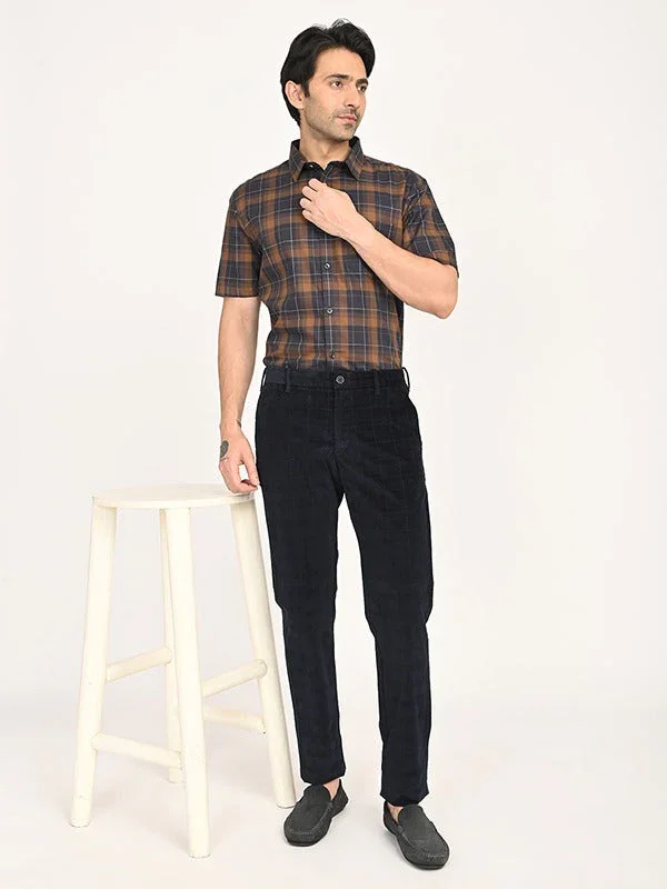 Men's Brooklyn Fit Cotton Trousers - Image 5