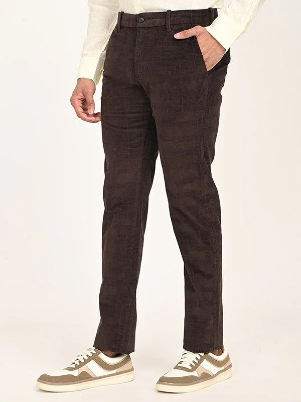 Men's Brooklyn Fit Cotton Trousers - Image 7
