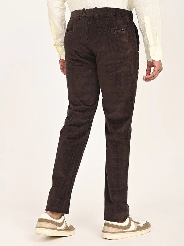 Men's Brooklyn Fit Cotton Trousers - Image 9
