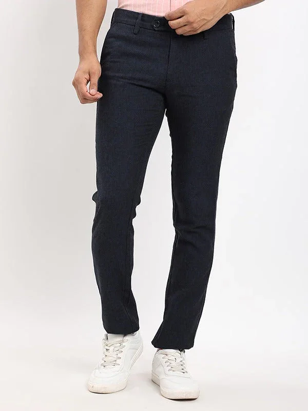 Men's Brooklyn Fit Linen Blend Trousers