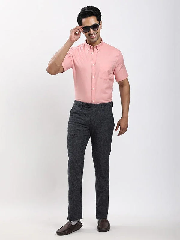 Men's Brooklyn Fit Linen Blend Trousers - Image 10