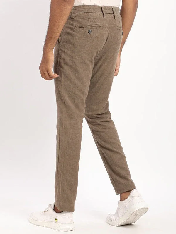 Men's Brooklyn Fit Linen Blend Trousers - Image 24
