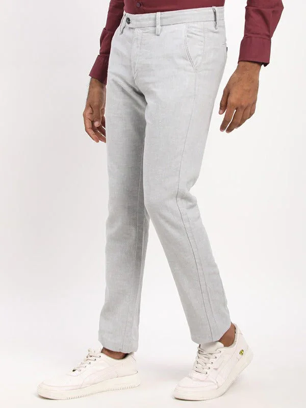 Men's Brooklyn Fit Linen Blend Trousers - Image 27