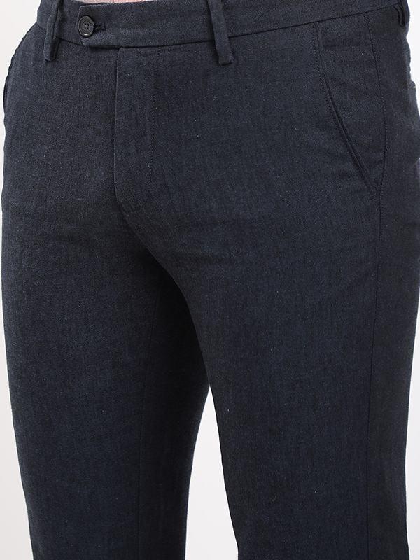 Men's Brooklyn Fit Linen Blend Trousers - Image 3