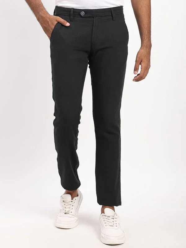 Men's Brooklyn Fit Linen Blend Trousers - Image 31