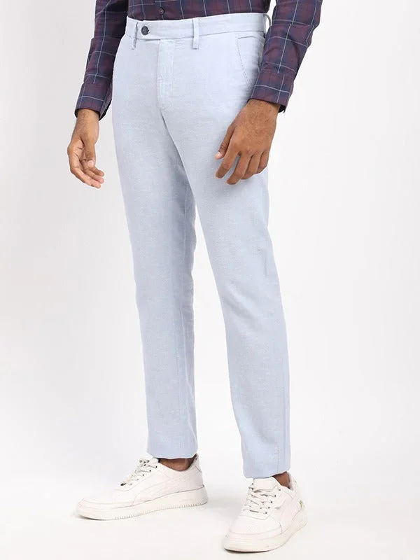 Men's Brooklyn Fit Linen Blend Trousers - Image 42