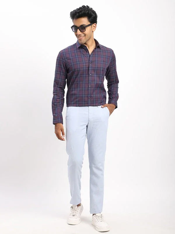 Men's Brooklyn Fit Linen Blend Trousers - Image 45